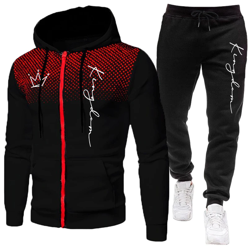 Winter Clothing Matching - Мужской спортивный костюм King: повседневная толстовка
