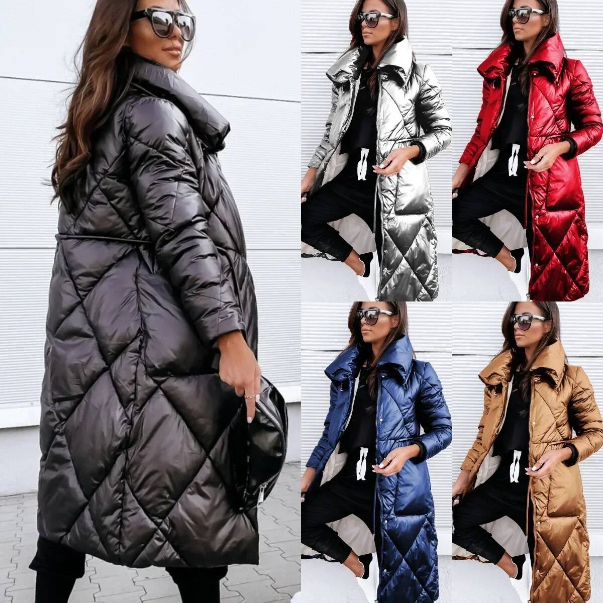 Winter Clothing Taiwan - Новая женская одежда с лацканами, пуховая