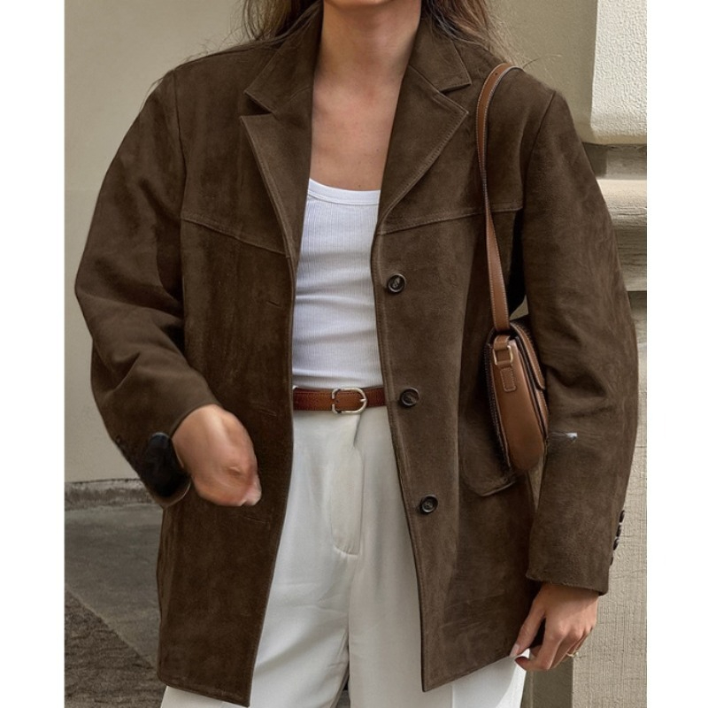 Winter Clothing Amazon - Самая продаваемая однотонная замшевая куртка в