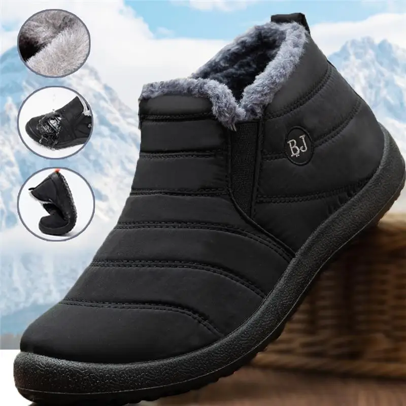 Winter Clothing Material - Модные мужские зимние ботинки до щиколотки,