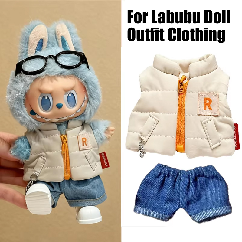 Winter Cloth - Для куклы Labubu 15 17 см,
