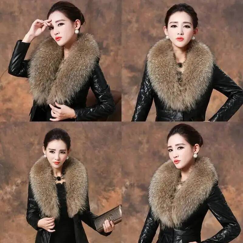 Воротник из натурального меха  – обзор и цена Winter Clothing Matching