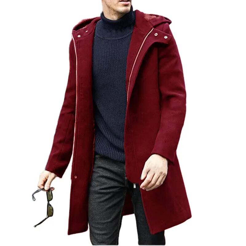 Мужское шерстяное пальто на ос – обзор и цена Winter Clothing Taiwan