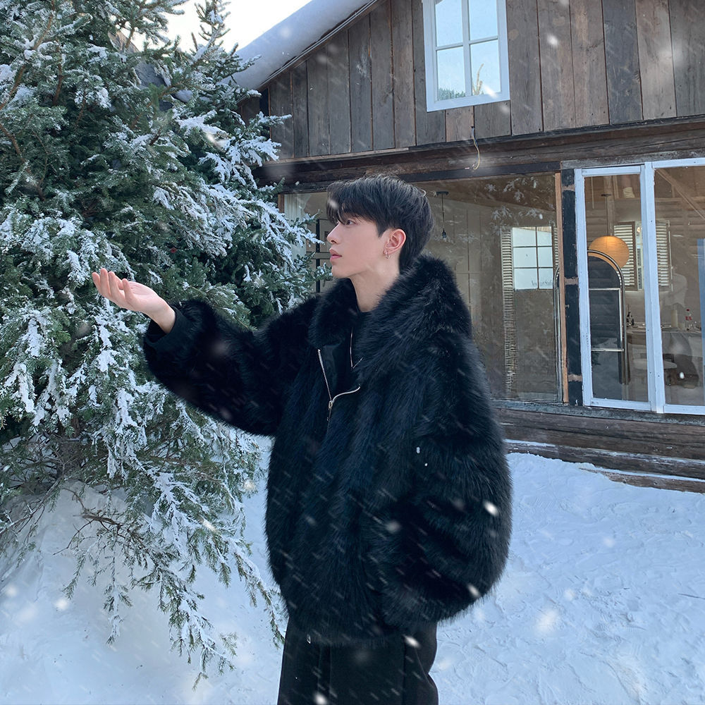 Мужские пальто из искусственно – обзор и цена Winter Clothing Matching