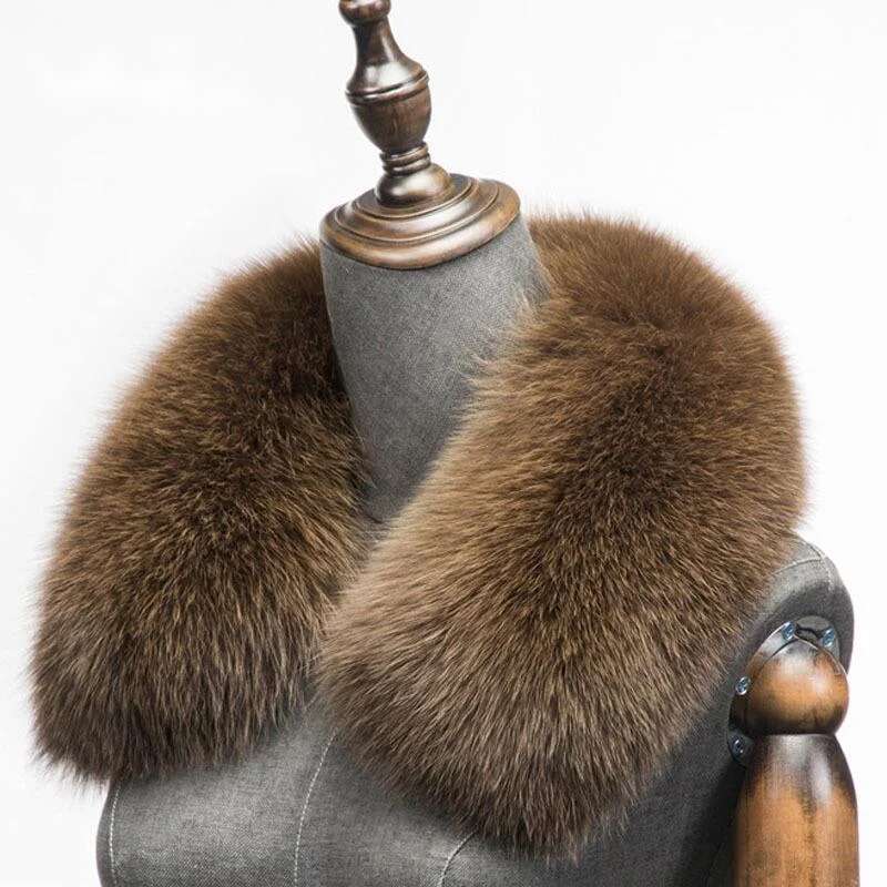 Зимний шарф из натурального ли – обзор и цена Winter Clothing Matching