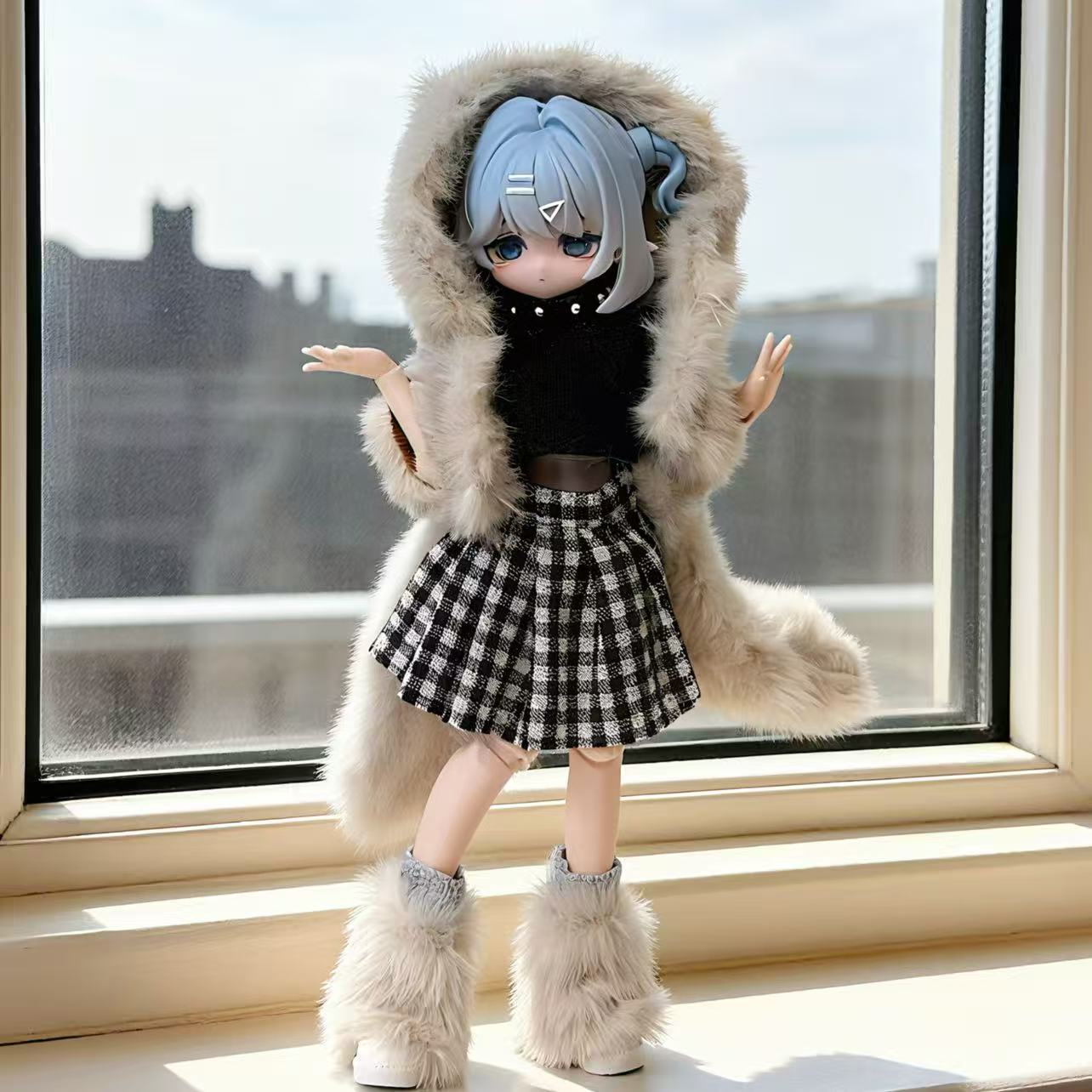 Зимний плюшевый комплект одежд – обзор и цена Winter Cloth