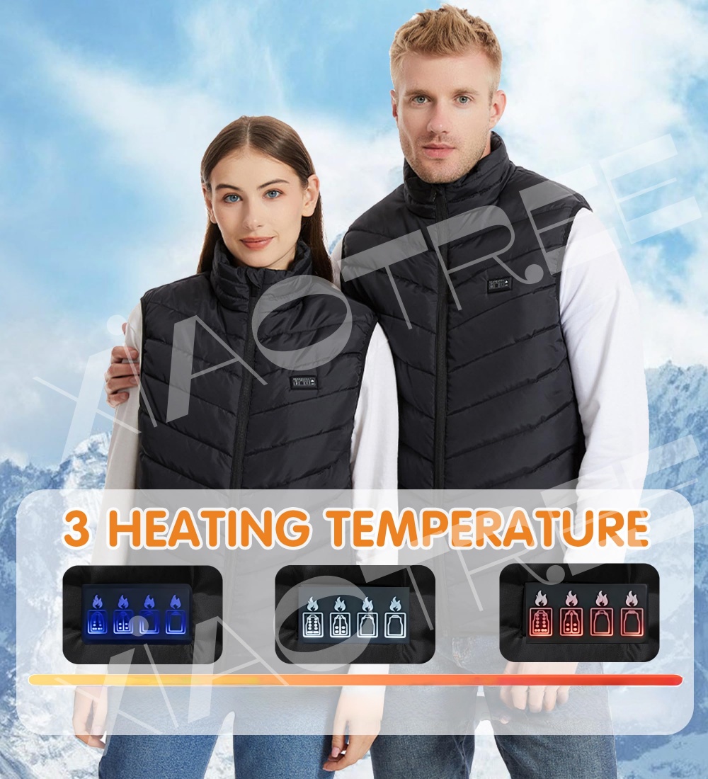 Жилет с подогревом 28/9 зон, м – обзор и цена Winter Clothing Matching