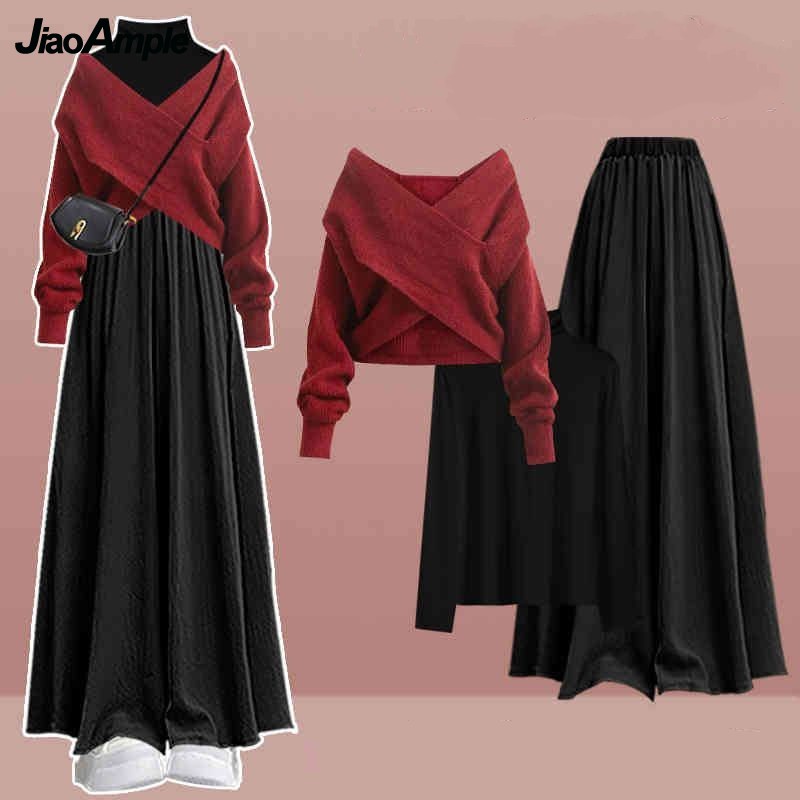 Женский модный комплект 3-в-1  – обзор и цена Winter Clothing Matching