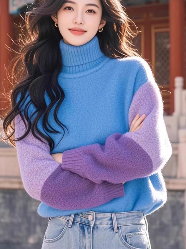 Стильные свитера контрастных ц – обзор и цена Winter Clothing Colors