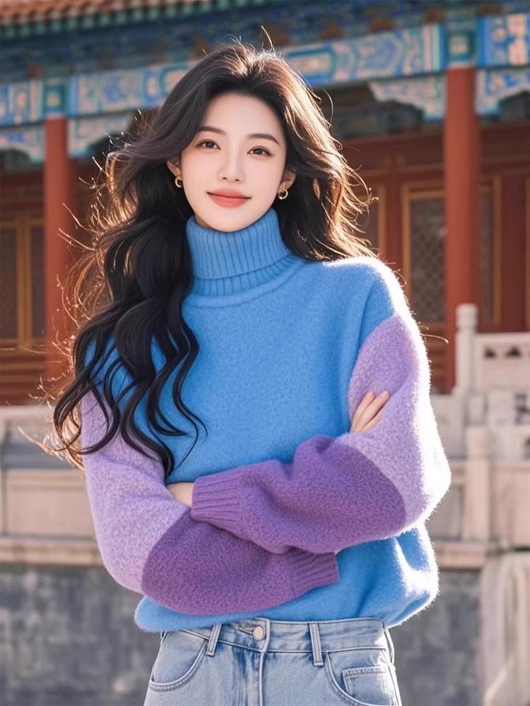 Стильные свитера контрастных ц – обзор и цена Winter Clothing Colors